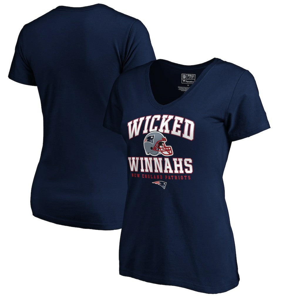 New England Patriots  Women's Hometown Refresh V-Neck T-Shirt
