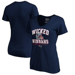 New England Patriots  Women's Hometown Refresh V-Neck T-Shirt