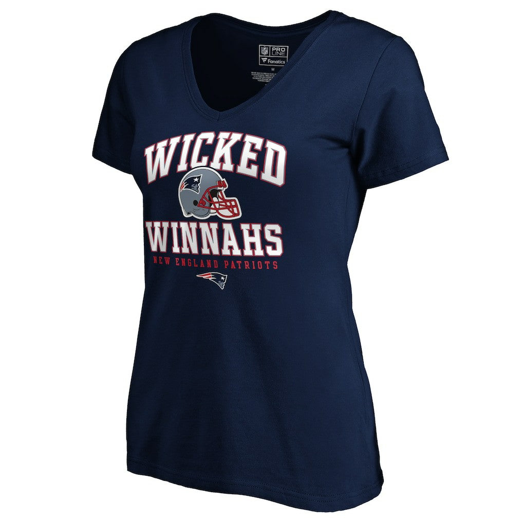 New England Patriots  Women's Hometown Refresh V-Neck T-Shirt