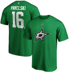 Joe Pavelski Dallas Stars Fanatics Authentic Stack Player Name & Number T-Shirt For Sale