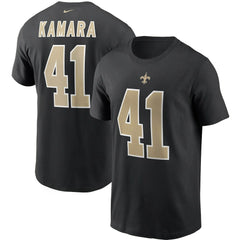New Orleans Saints Nike Alvin Kamara  Name & Number T-Shirt
