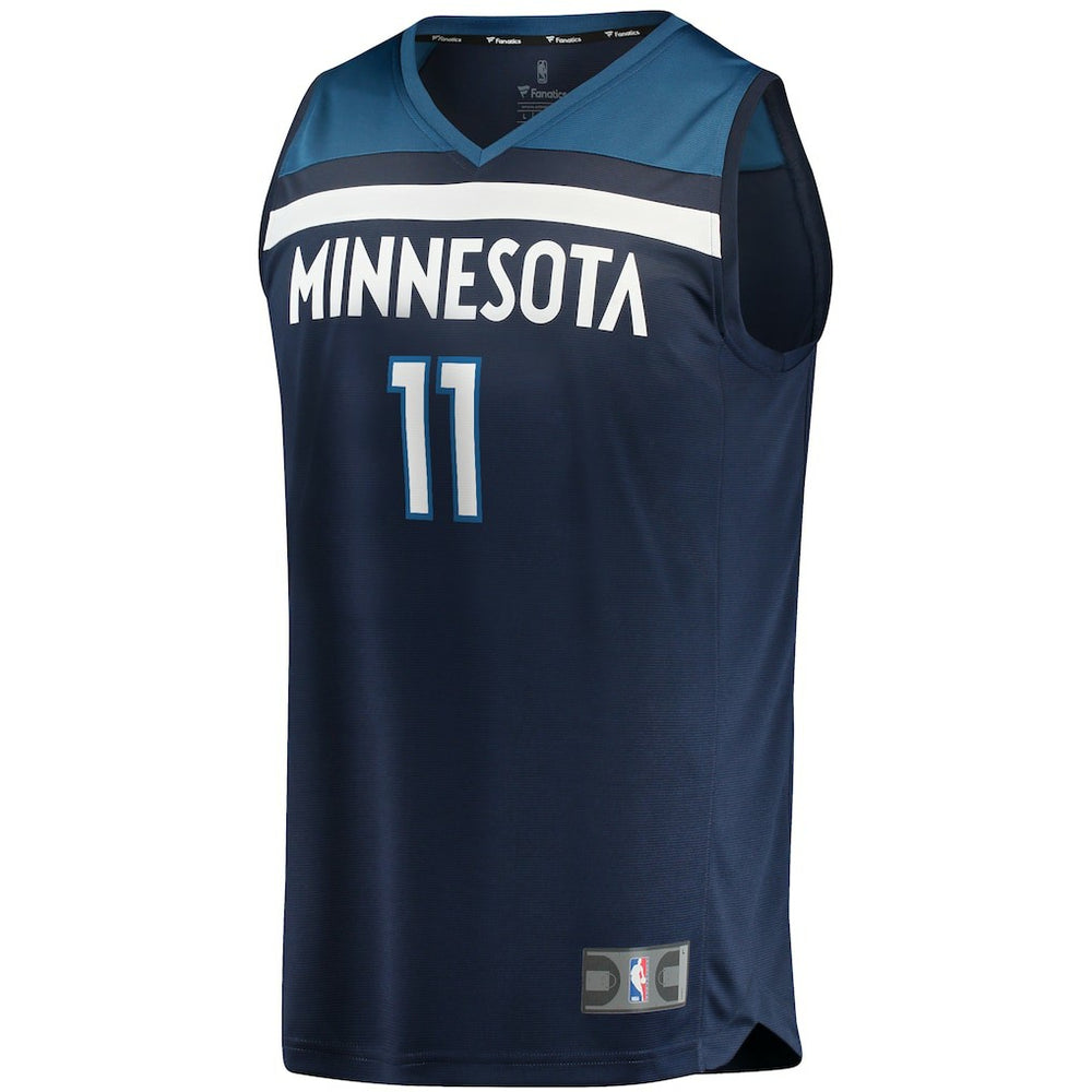 Naz Reid Minnesota Timberwolves Fast Break Replica Jersey Navy Outlet