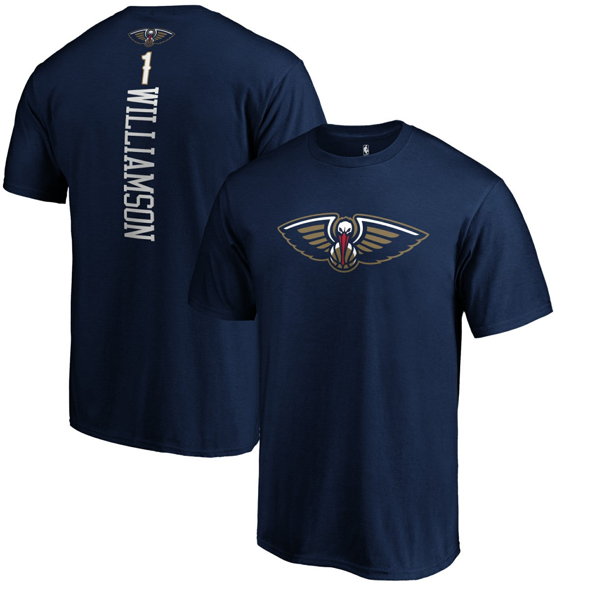 Zion Williamson New Orleans Pelicans Team Playmaker Name & Number T-Shirt On Sale