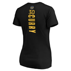 Stephen Curry Golden State Warriors Women's Playmaker Name & Number V-Neck T-Shirt sale Discount