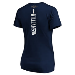 Zion Williamson New Orleans Pelicans Women's Playmaker Name & Number V-Neck T-Shirt Online