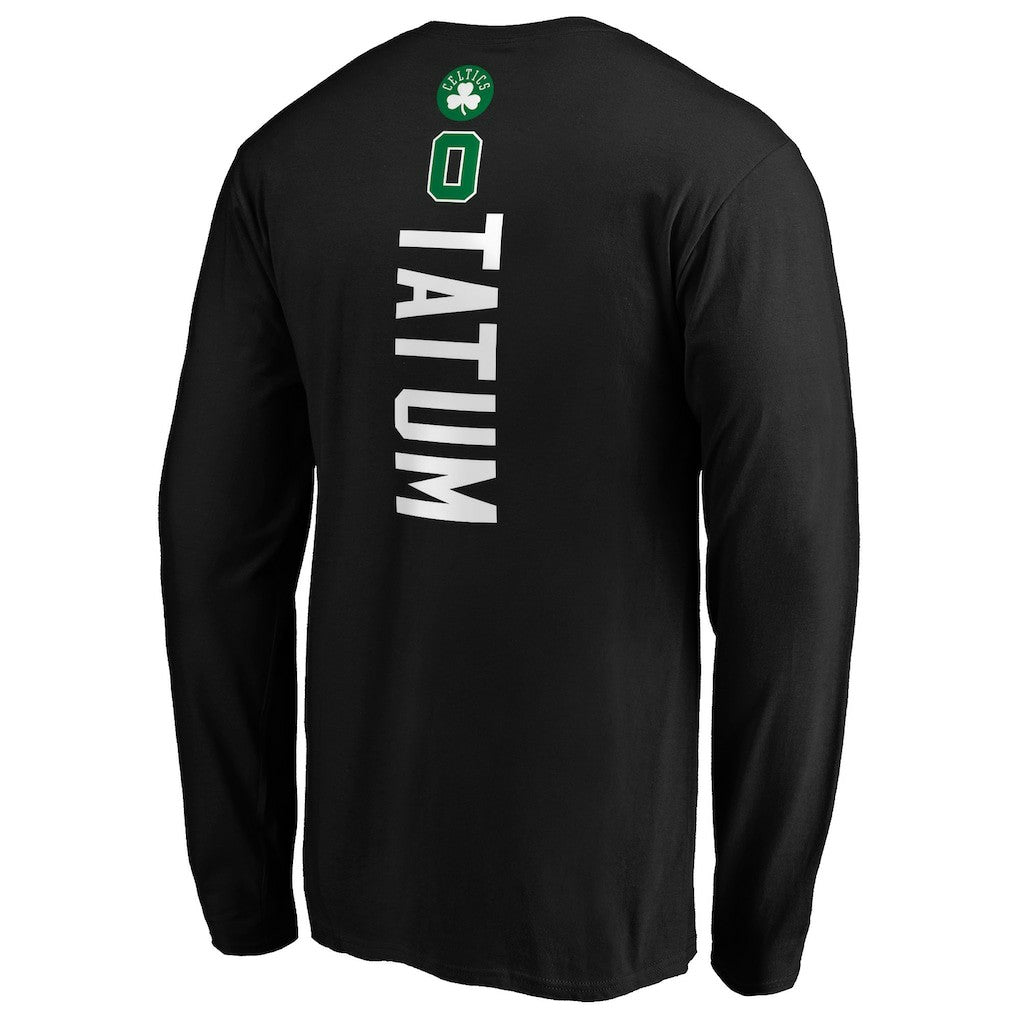Jayson Tatum Boston Celtics Playmaker Name & Number Long Sleeve T-Shirt Online