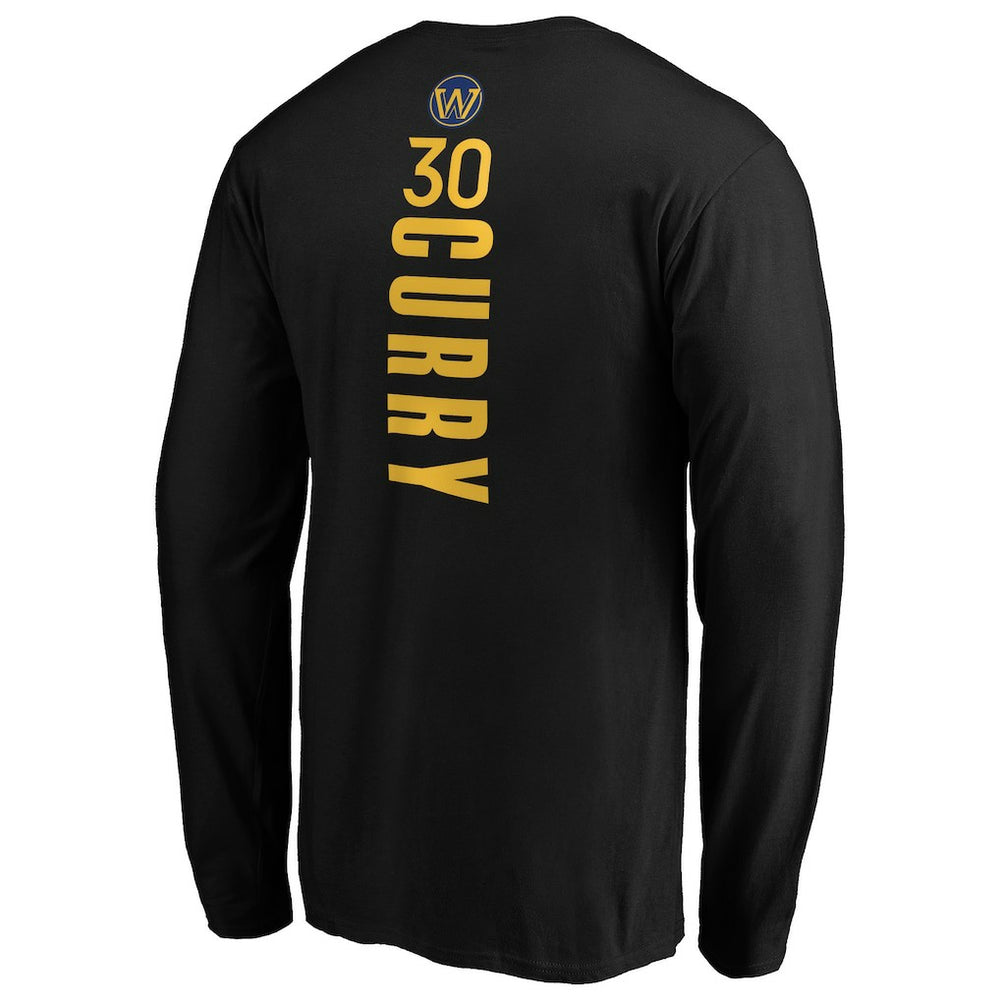 Stephen Curry Golden State Warriors Playmaker Name & Number Long Sleeve T-Shirt sale For Sale