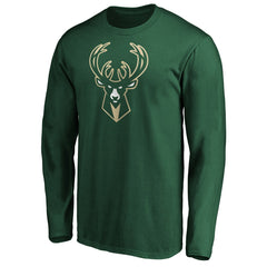 Giannis Antetokounmpo Milwaukee Bucks Playmaker Name & Number Long Sleeve T-Shirt Online
