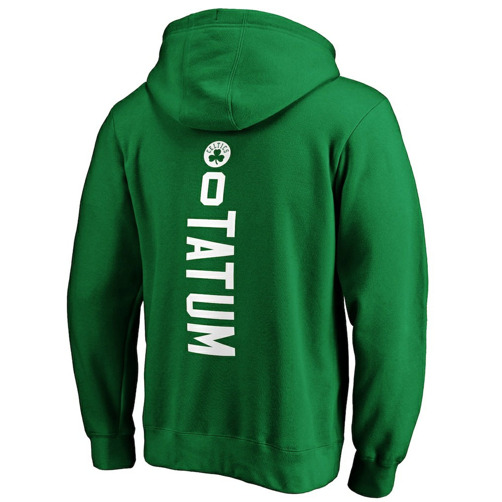 Jayson Tatum Boston Celtics Playmaker Name & Number Pullover Hoodie Online