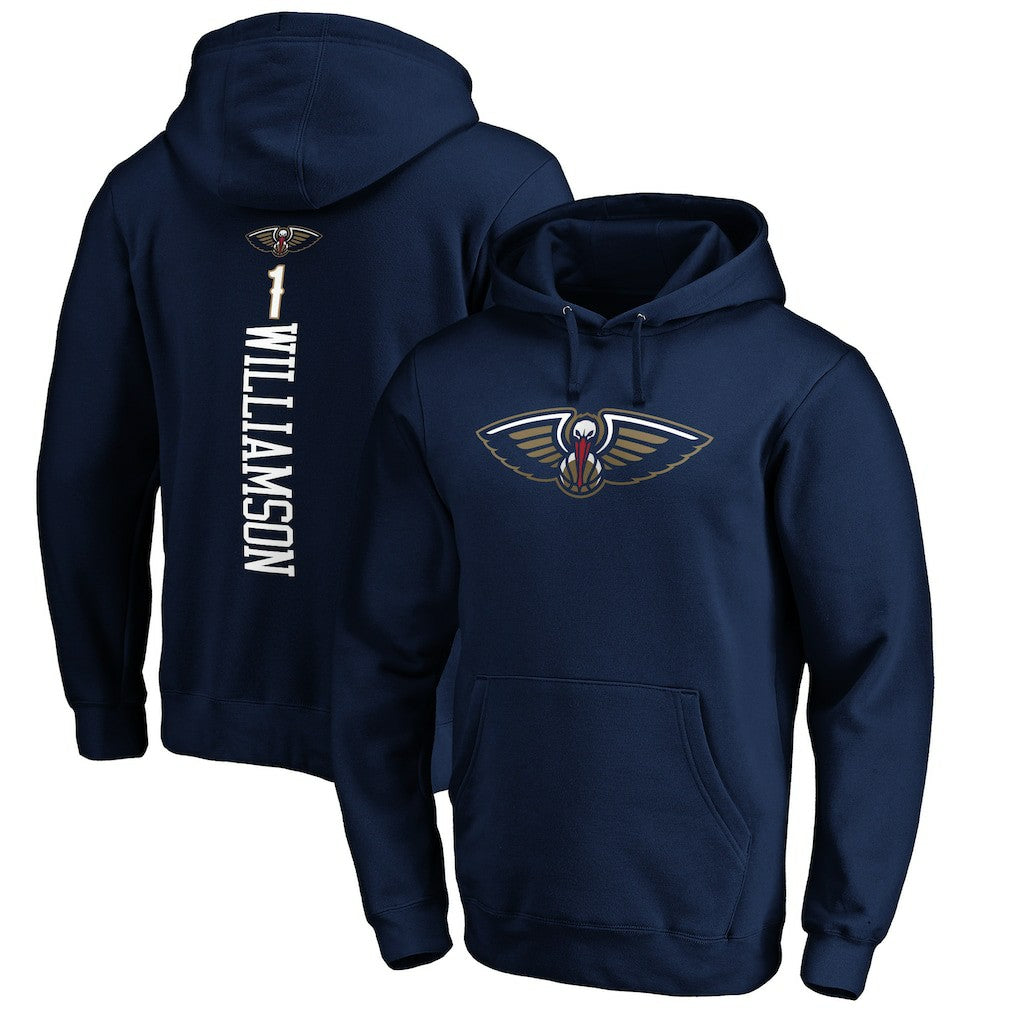 Zion Williamson New Orleans Pelicans Playmaker Name & Number Pullover Hoodie Outlet