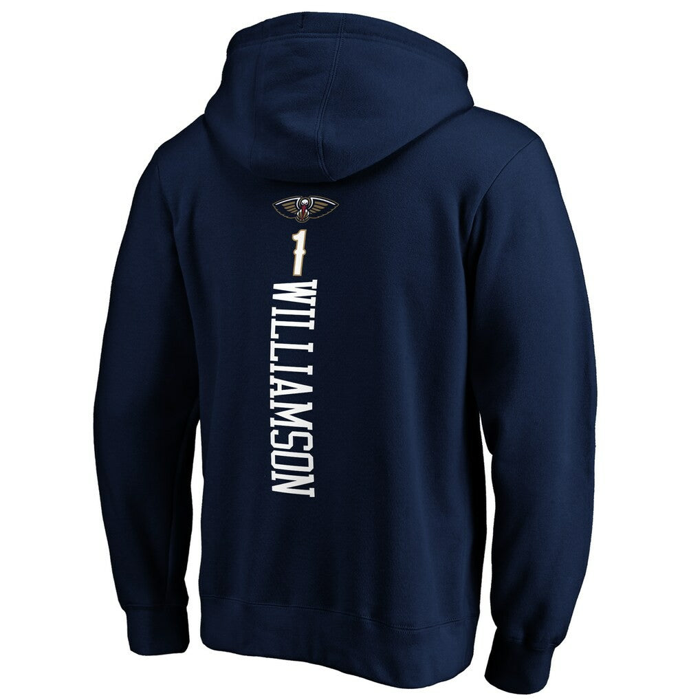 Zion Williamson New Orleans Pelicans Playmaker Name & Number Pullover Hoodie Outlet