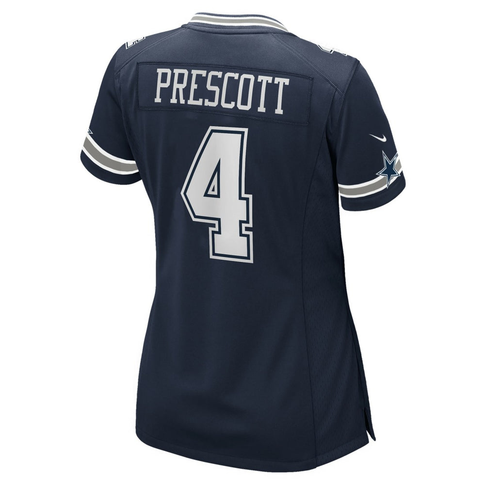 Dallas Cowboys Nike Dak Prescott  Women's Game Team Jersey