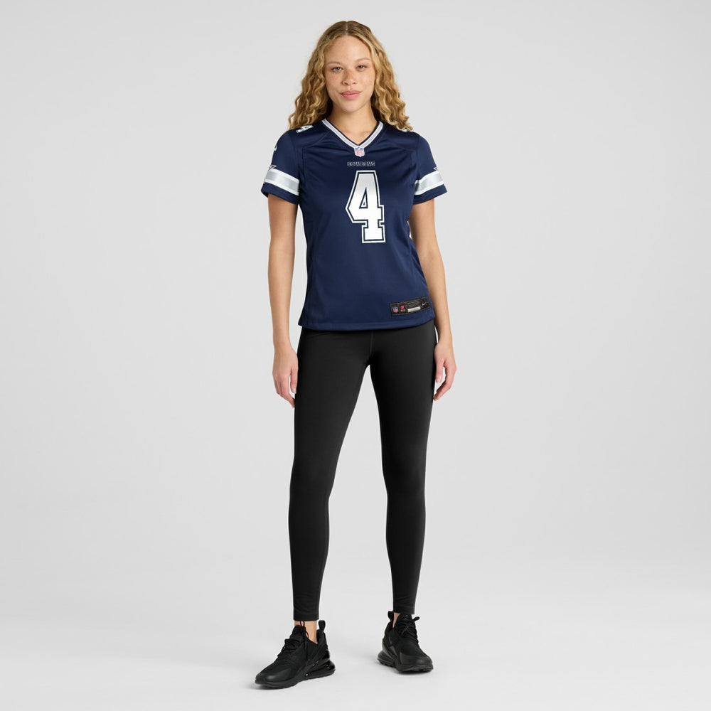 Dallas Cowboys Nike Dak Prescott  Women's Game Team Jersey