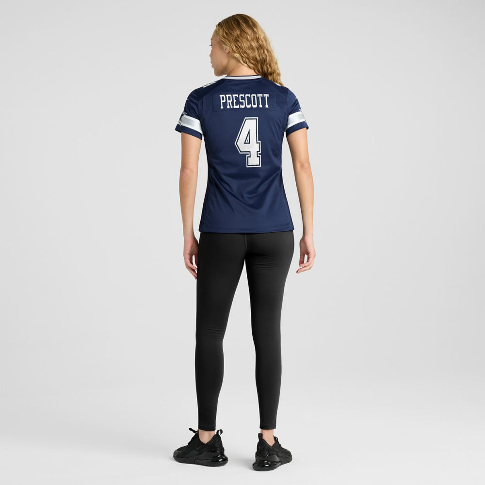 Dallas Cowboys Nike Dak Prescott  Women's Game Team Jersey