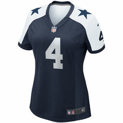 Dallas Cowboys Nike Dak Prescott  Women's Alternate Game Team Jersey