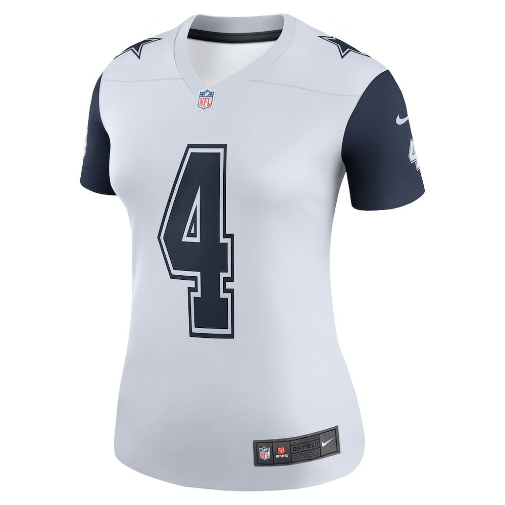 Dallas Cowboys Nike Dak Prescott  Women's Legend Player Performance Top