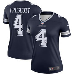 Dallas Cowboys Nike Dak Prescott  Women's Legend Player Performance Top
