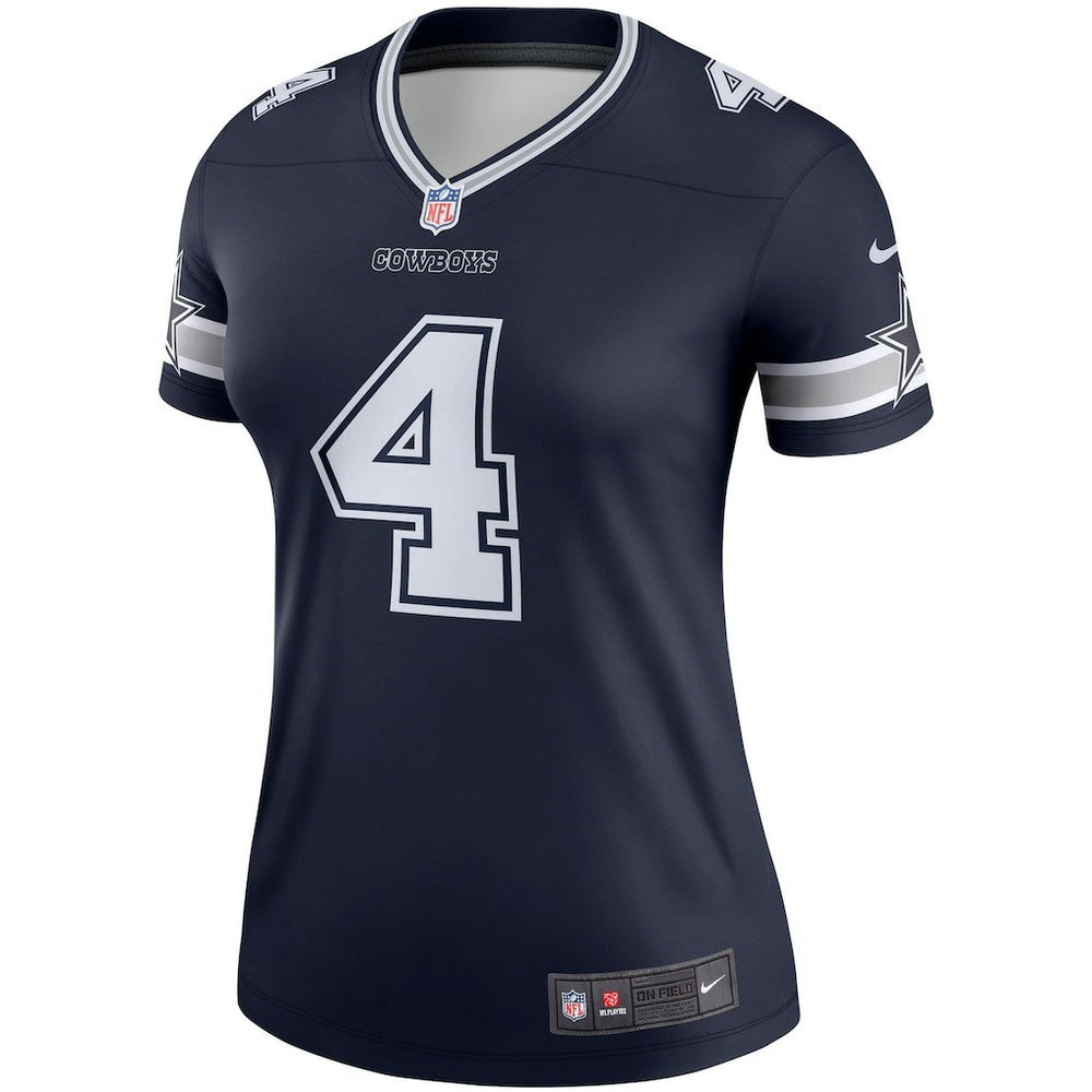 Dallas Cowboys Nike Dak Prescott  Women's Legend Player Performance Top