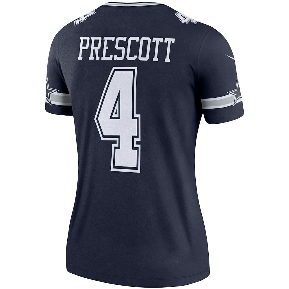 Dallas Cowboys Nike Dak Prescott  Women's Legend Player Performance Top