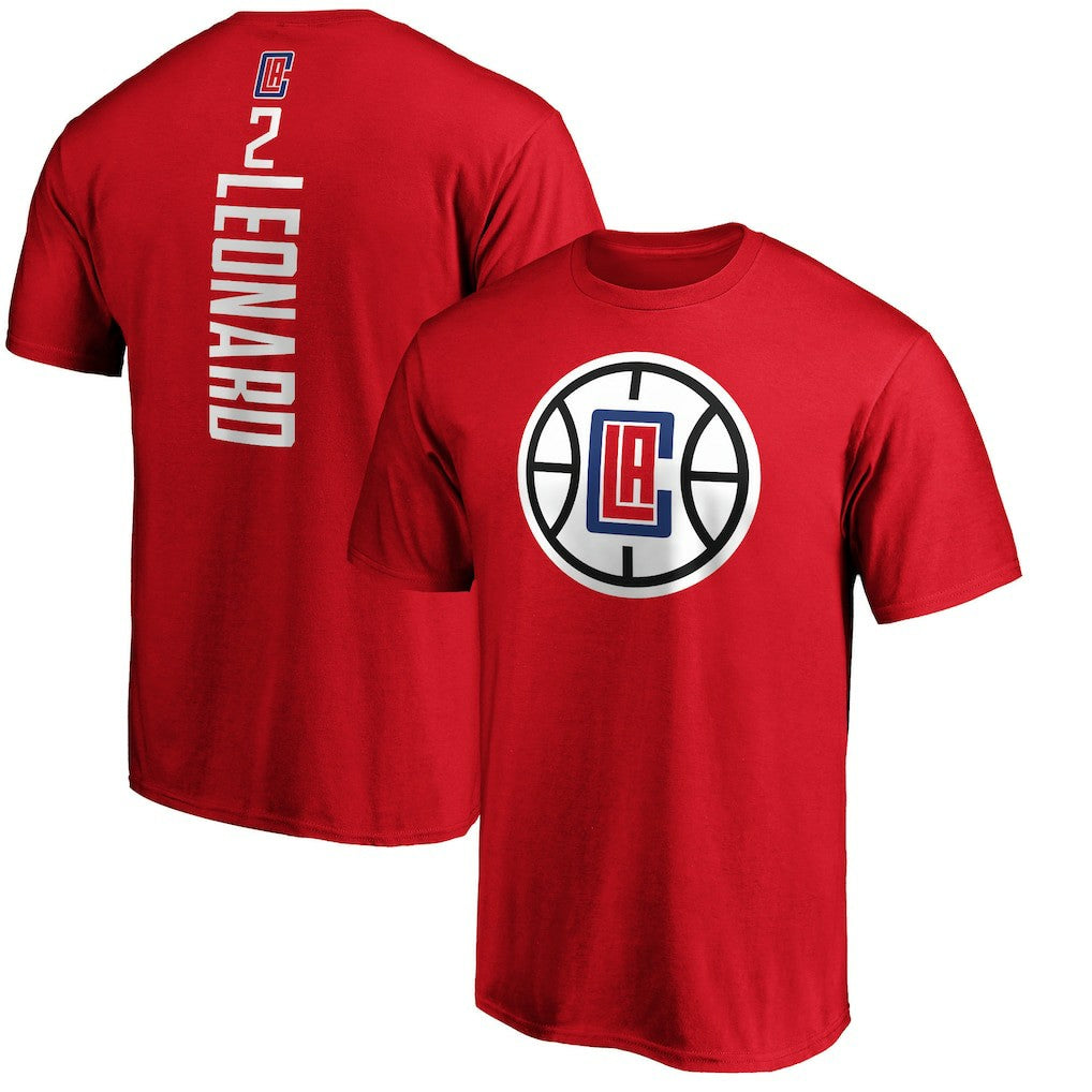 Kawhi Leonard LA Clippers Team Playmaker Name & Number T-Shirt On Sale
