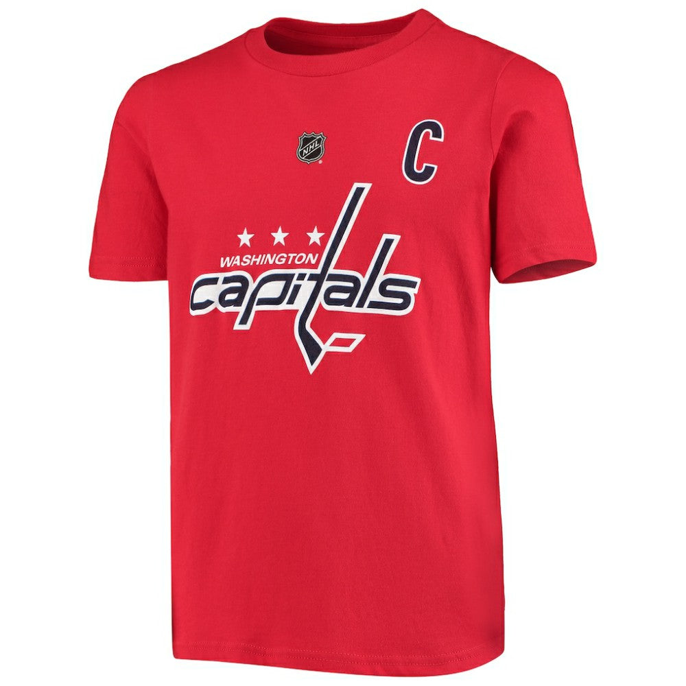 Alexander Ovechkin Washington Capitals Youth Player Name & Number T-Shirt Discount