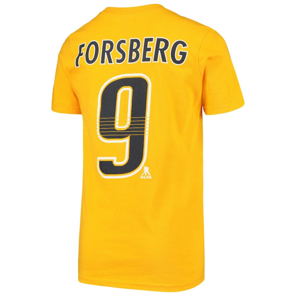 Filip Forsberg Nashville Predators Youth Player Name & Number T-Shirt For Sale