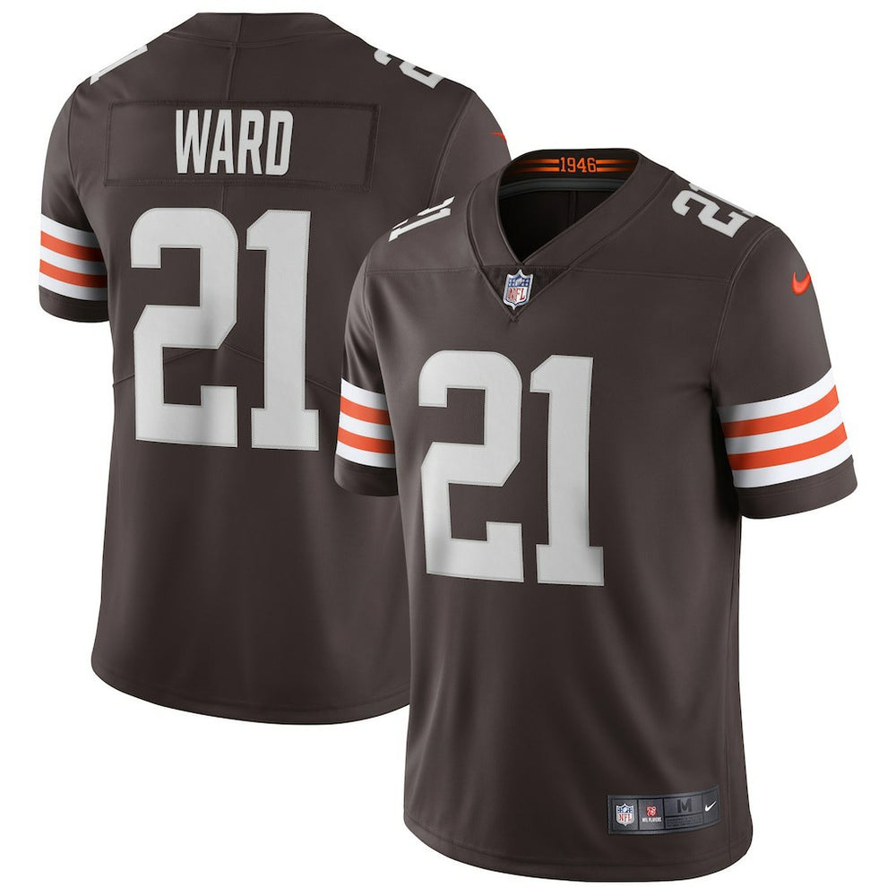 Cleveland Browns Nike Denzel Ward  Vapor Limited Jersey