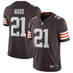 Cleveland Browns Nike Denzel Ward  Vapor Limited Jersey