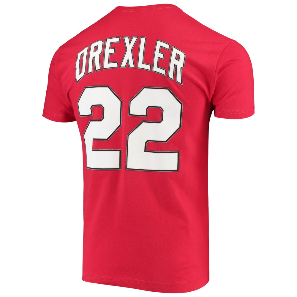 Clyde Drexler Portland Trail Blazers Hardwood Classics Player Name & Number T-Shirt Outlet