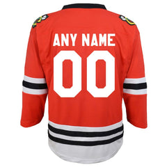 Chicago Blackhawks Youth Replica Custom Jersey Sale