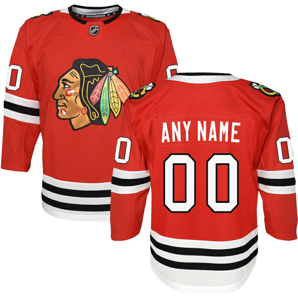 Chicago Blackhawks Youth Premier Custom Jersey Sale