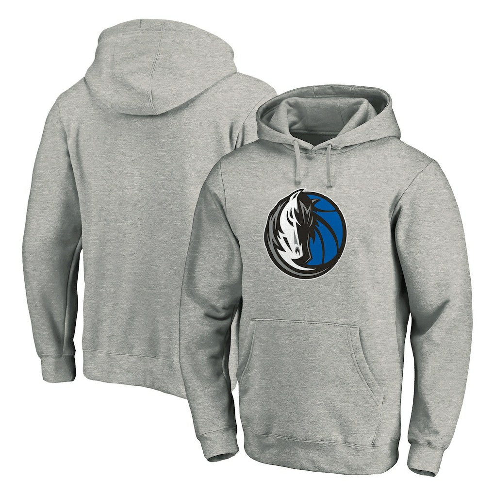 Dallas Mavericks Team Primary Logo Fitted Pullover Hoodie sale On Sale