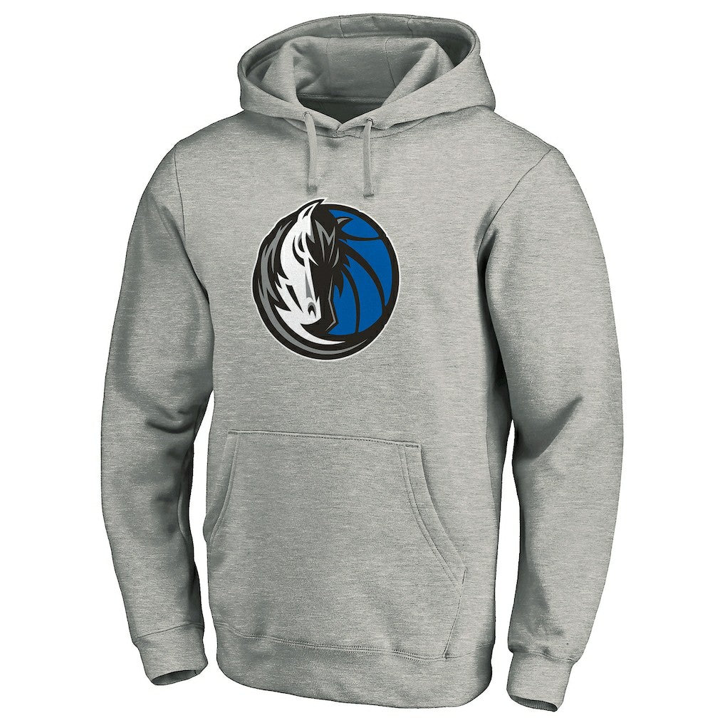 Dallas Mavericks Team Primary Logo Fitted Pullover Hoodie sale On Sale