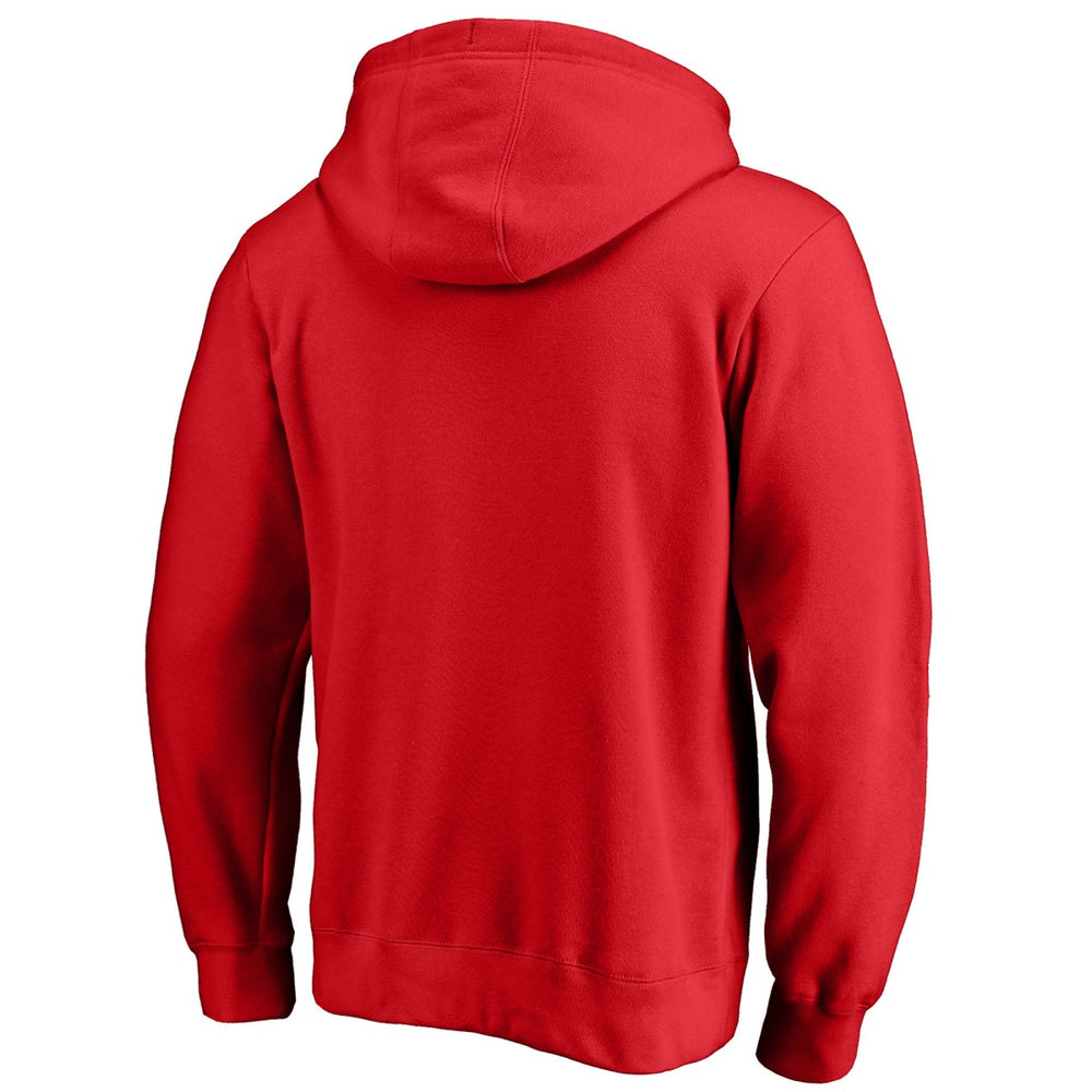 Washington Wizards Icon Primary Logo Fitted Pullover Hoodie New