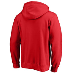 Washington Wizards Icon Primary Logo Fitted Pullover Hoodie New