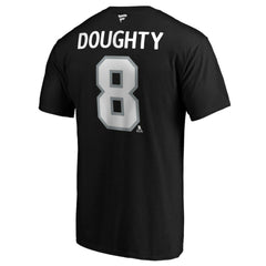 Drew Doughty Los Angeles Kings Fanatics Authentic Stack Name & Number Team T-Shirt On Sale