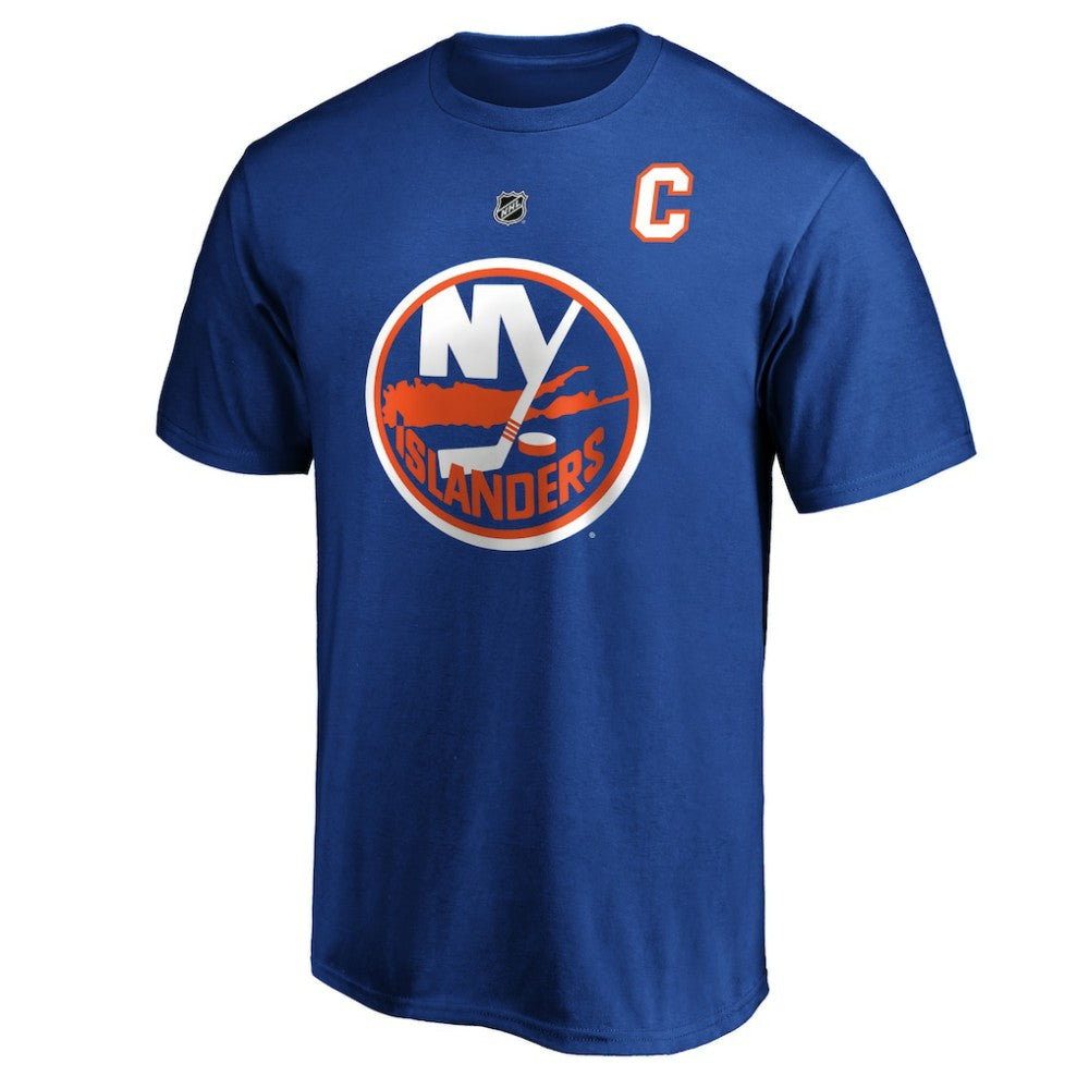 Anders Lee New York Islanders Fanatics Authentic Stack Player Name & Number T-Shirt For Sale