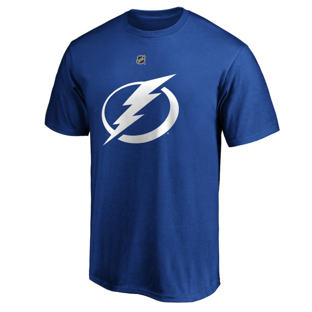 Nikita Kucherov Tampa Bay Lightning Fanatics Authentic Stack Player Name & Number T-Shirt For Sale