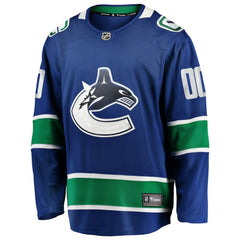 Vancouver Canucks Fanatics Home Team Breakaway Custom Jersey Online