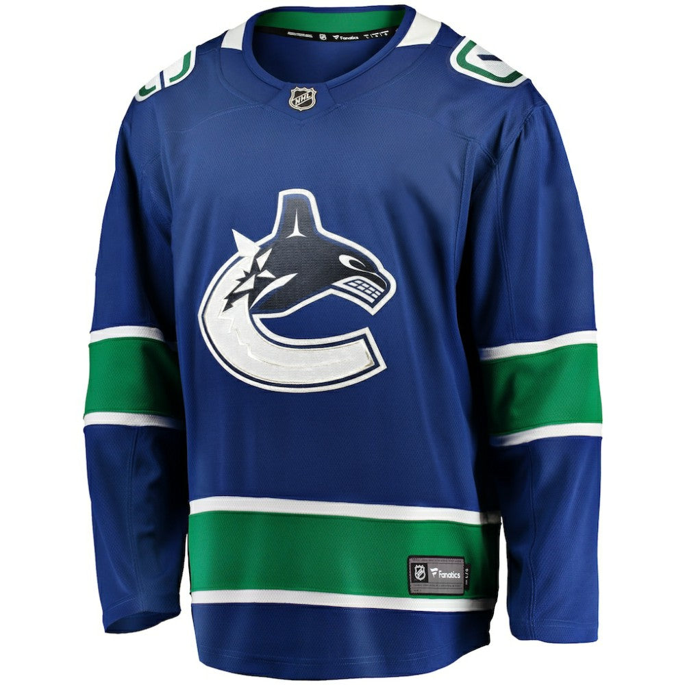 Vancouver Canucks Fanatics Home Team Breakaway Jersey Outlet