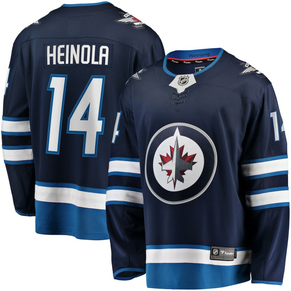 Ville Heinola Winnipeg Jets Fanatics Home Breakaway Player Jersey For Sale