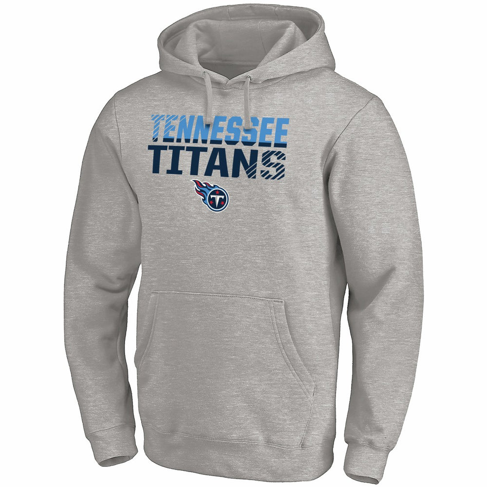 Tennessee Titans Fanatics Fade Out Fitted Pullover Hoodie