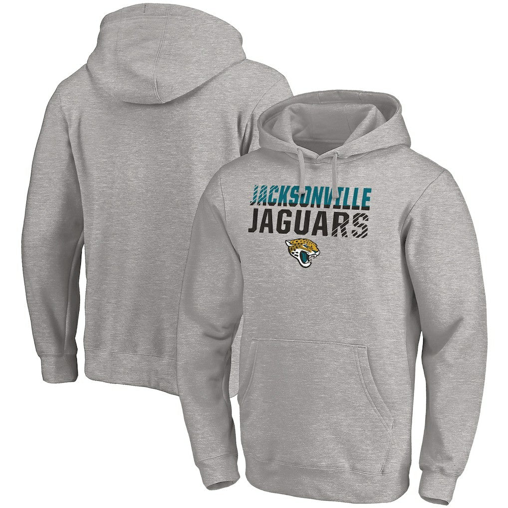 Jacksonville Jaguars Fanatics Fade Out Fitted Pullover Hoodie