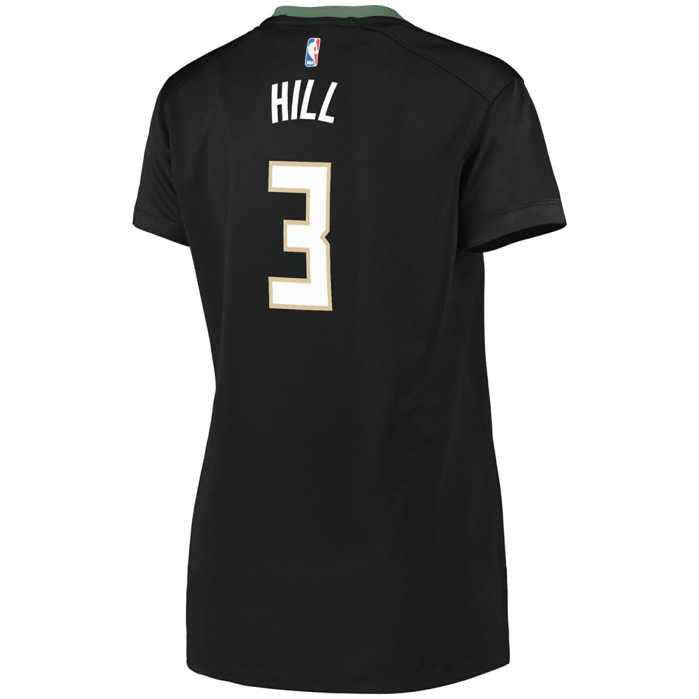 George Hill Milwaukee Bucks Women's Fast Break Replica Player Jersey Discount