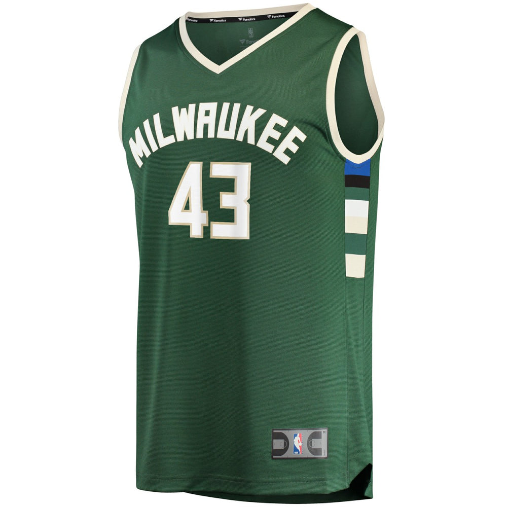 Thanasis Antetokounmpo Milwaukee Bucks Fast Break Replica Player Jersey Online
