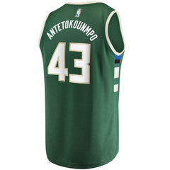 Thanasis Antetokounmpo Milwaukee Bucks Fast Break Replica Player Jersey Online