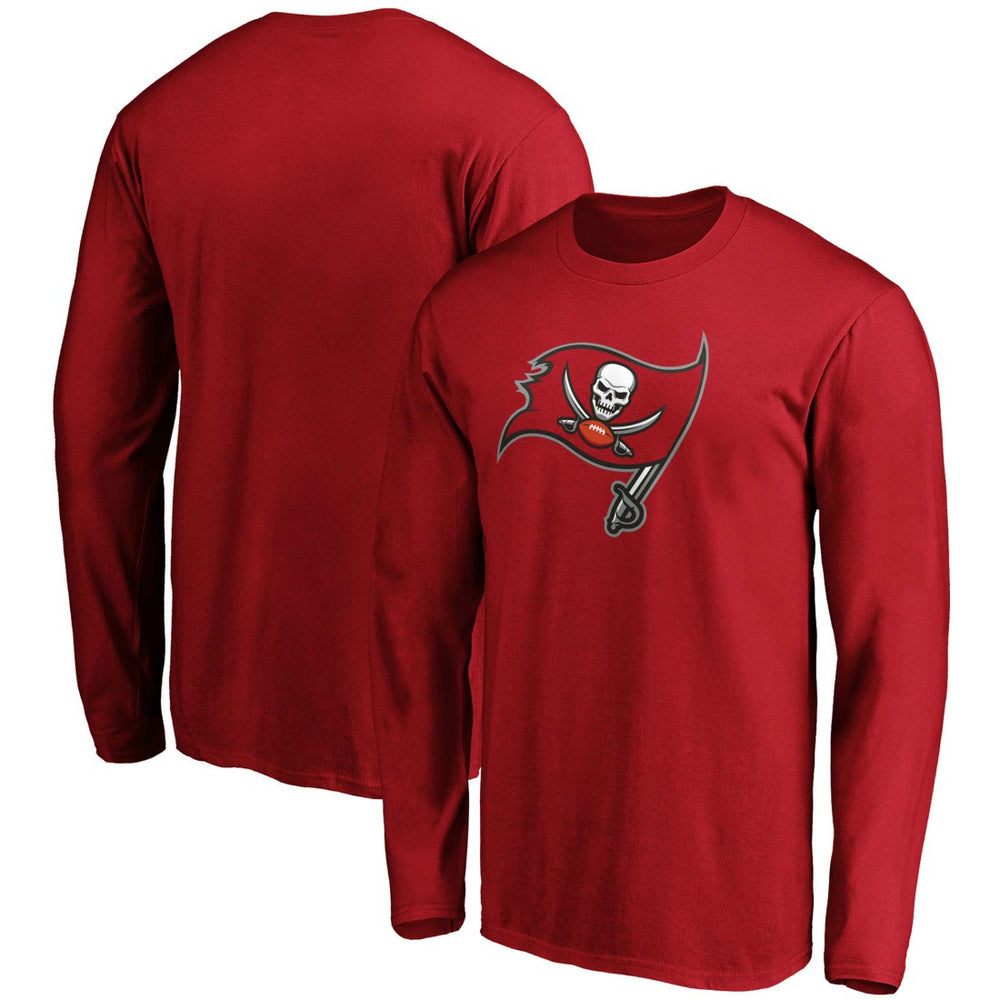 Tampa Bay Buccaneers Fanatics Primary Logo Long Sleeve T-Shirt
