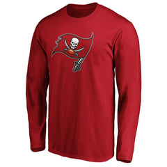 Tampa Bay Buccaneers Fanatics Primary Logo Long Sleeve T-Shirt