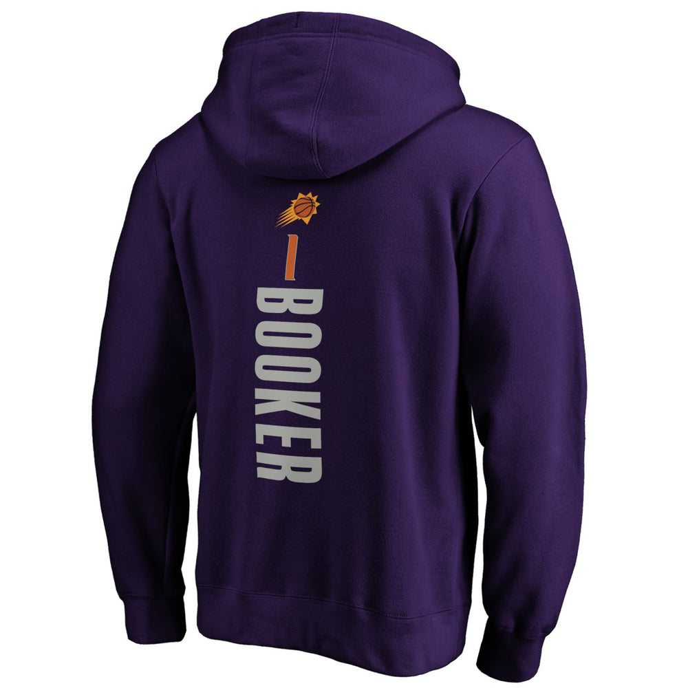 Devin Booker Phoenix Suns Playmaker Name & Number Pullover Hoodie For Sale