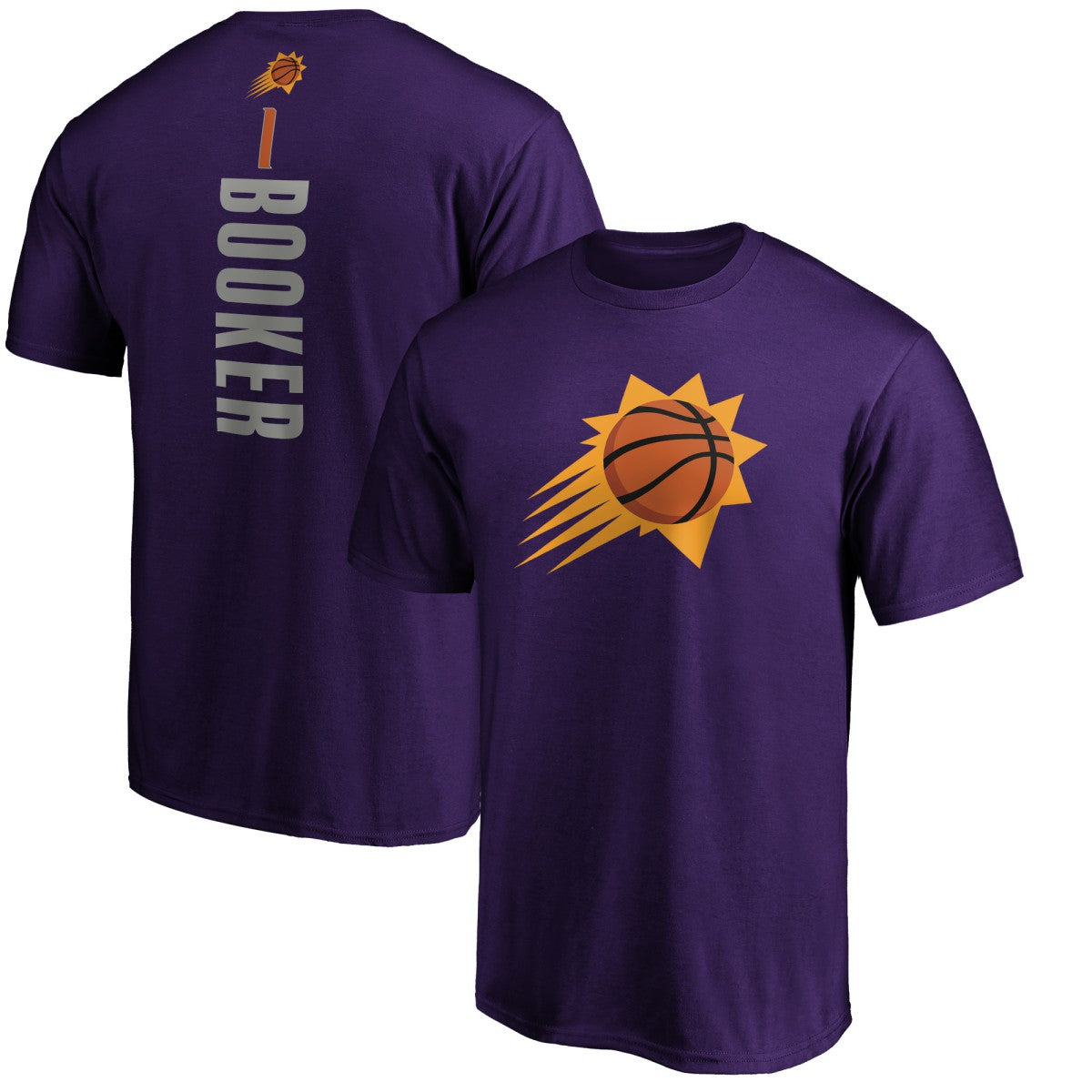 Devin Booker Phoenix Suns Playmaker Name & Number T-Shirt New